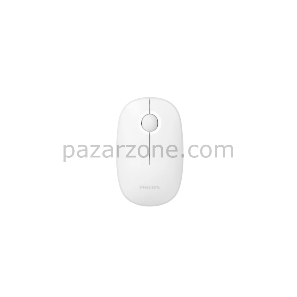 PHILIPS SPK7378W, Beyaz, USB Nano 2,4Gh Kablosuz, 1600dpi, Optic, 3 Tuşlu, Sessiz Click, Mouse