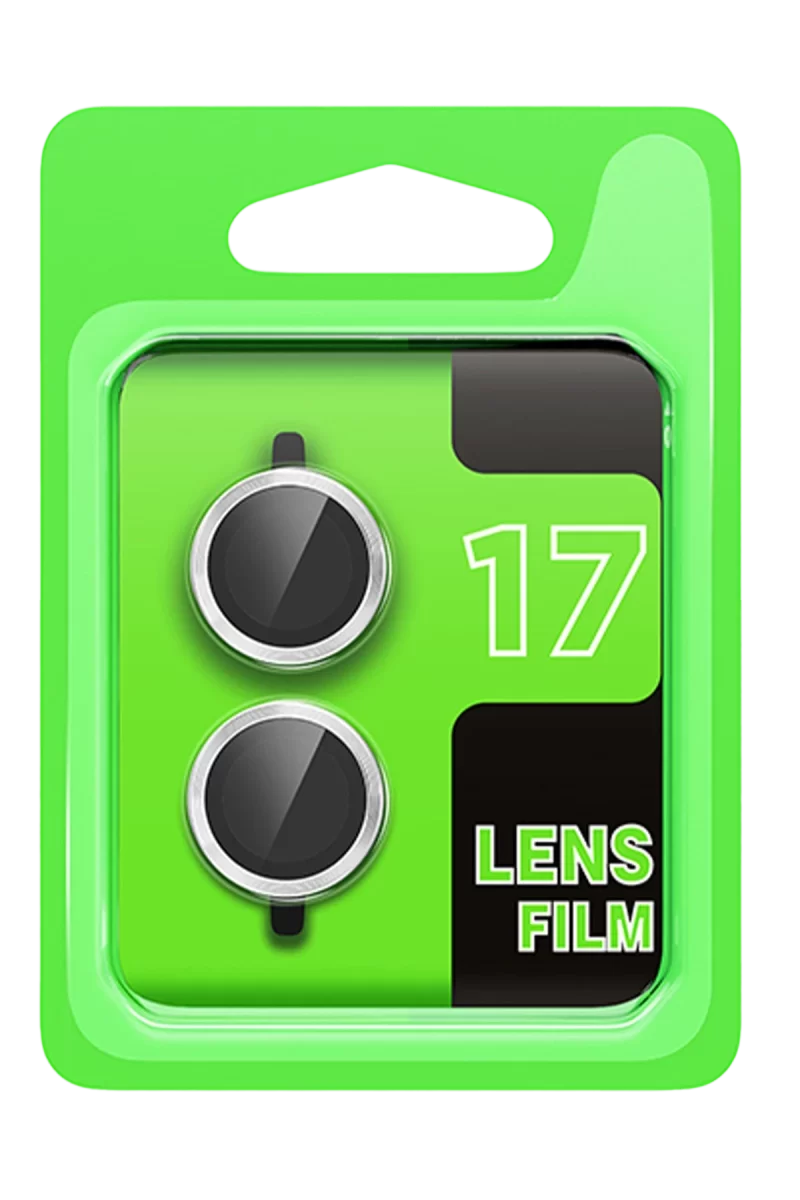Newface Apple iPhone 17 Raze Metal Kamera Lens - Gümüş