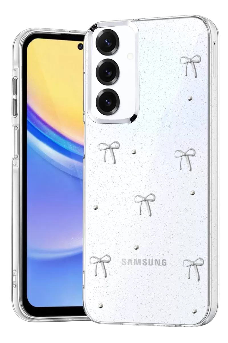Newface Samsung Galaxy A15 4G Fiyonk Desenli Kapak - Desen 5