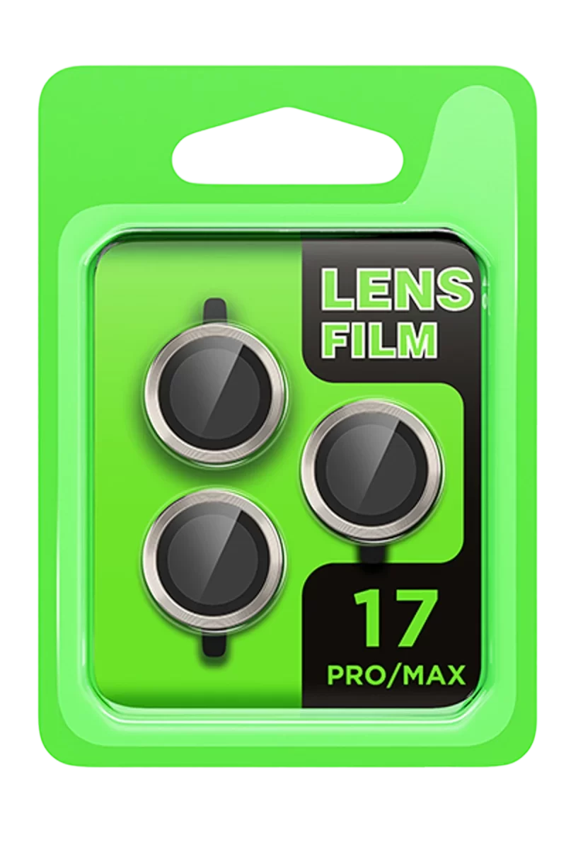 Newface Apple iPhone 17 Pro Raze Metal Kamera Lens - Gri