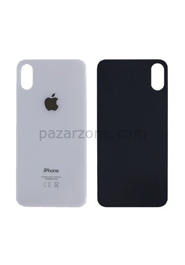 iPhone XS Arka Pil Batarya Kapağı (BEYAZ)