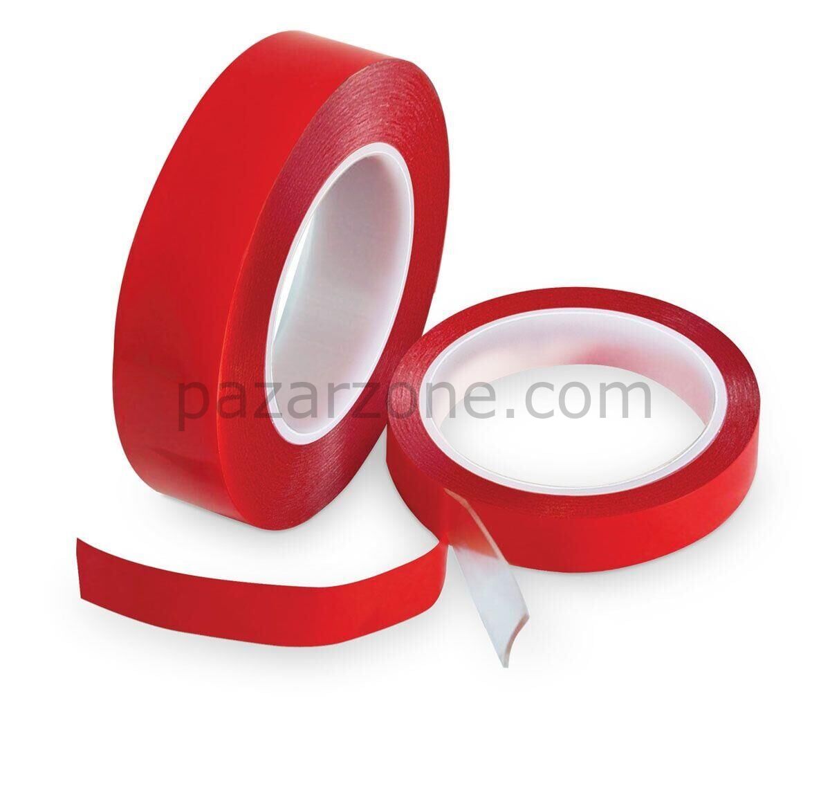 Sgs 2524 Şeffaf Çift Taraflı Silikonize Bant 24 mm 2 Metre