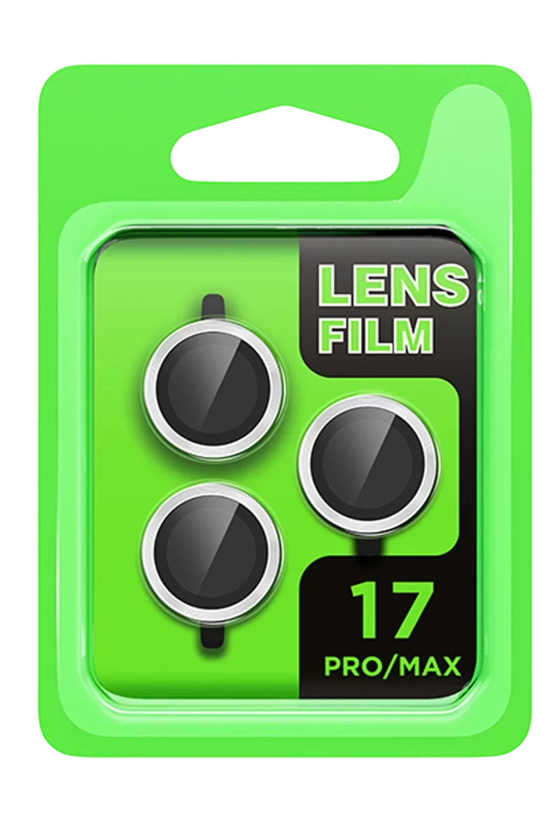 Newface Apple iPhone 17 Pro Raze Metal Kamera Lens - Gümüş