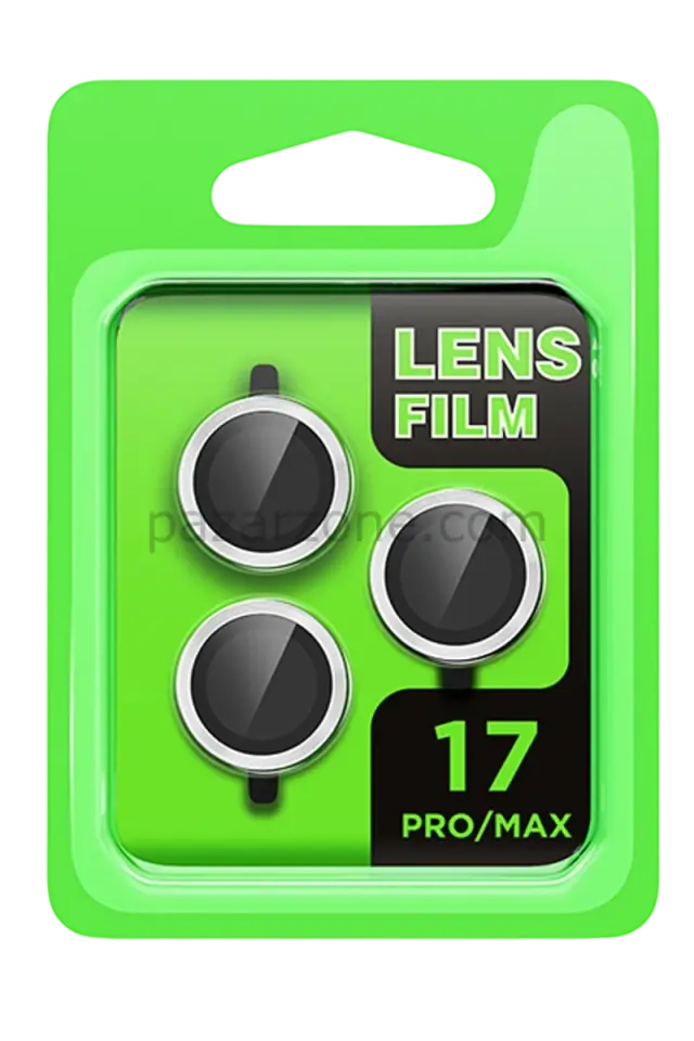 Newface Apple iPhone 17 Pro Raze Metal Kamera Lens - Gümüş
