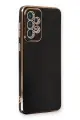 Newface Samsung Galaxy A33 5G Kılıf Volet Silikon - Siyah