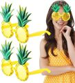 Tropikal Hawaii Ananas Şekilli Parti Gözlüğü