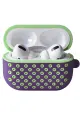 Newface Apple Airpods Pro 2 (2.nesil) Spor Delikli Kılıf - Lila-Yeşil