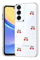 Newface Samsung Galaxy A15 4G Fiyonk Desenli Kapak - Desen 9