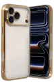 Newface Apple iPhone 17 Pro Razer Lensli Silikon - Gold