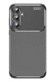 Newface Samsung Galaxy A15 4G Kılıf Auto Focus Karbon Kapak - Siyah