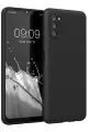 Newface Samsung Galaxy A03S Kılıf First Silikon - Siyah