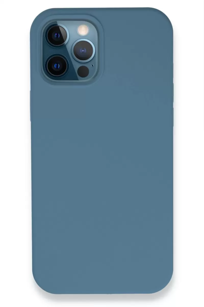 Newface Apple iPhone 12 Pro Kılıf Lansman Legant Silikon - Açık Mavi