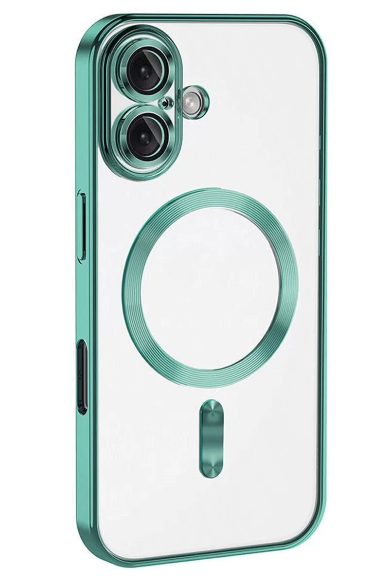 Newface Apple iPhone 16 Plus Kılıf Kross Magneticsafe Kapak - Turkuaz