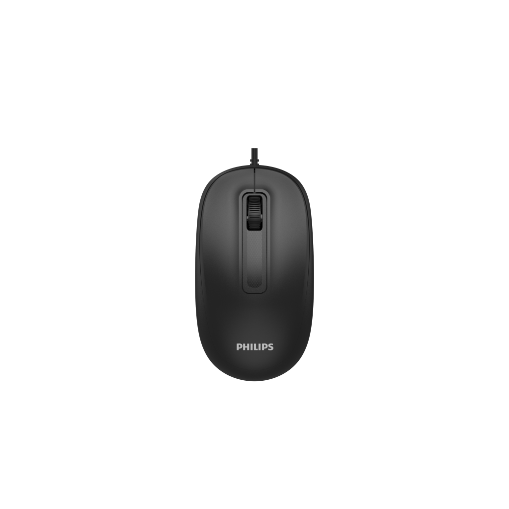 PHILIPS SPK7238B, Siyah, Usb Kablolu, 1200dpi, 3 Tuşlu Optic Mouse
