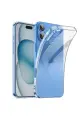 Newface Apple iPhone 16 Plus Kılıf Lüx Şeffaf Silikon