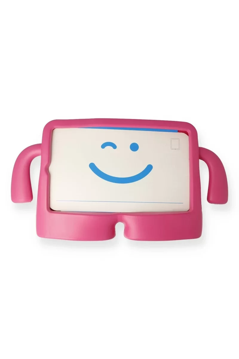 Newface Apple iPad Pro 13 (2024) Karakter Tablet Silikon - Pembe