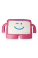 Newface Apple iPad Pro 13 (2024) Karakter Tablet Silikon - Pembe