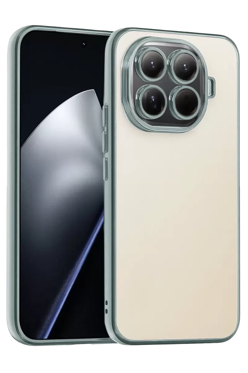 Newface Xiaomi Mi 15T Pro Razer Lensli Silikon - Gümüş