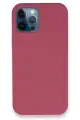 Newface Apple iPhone 12 Pro Kılıf Lansman Legant Silikon - Fuşya