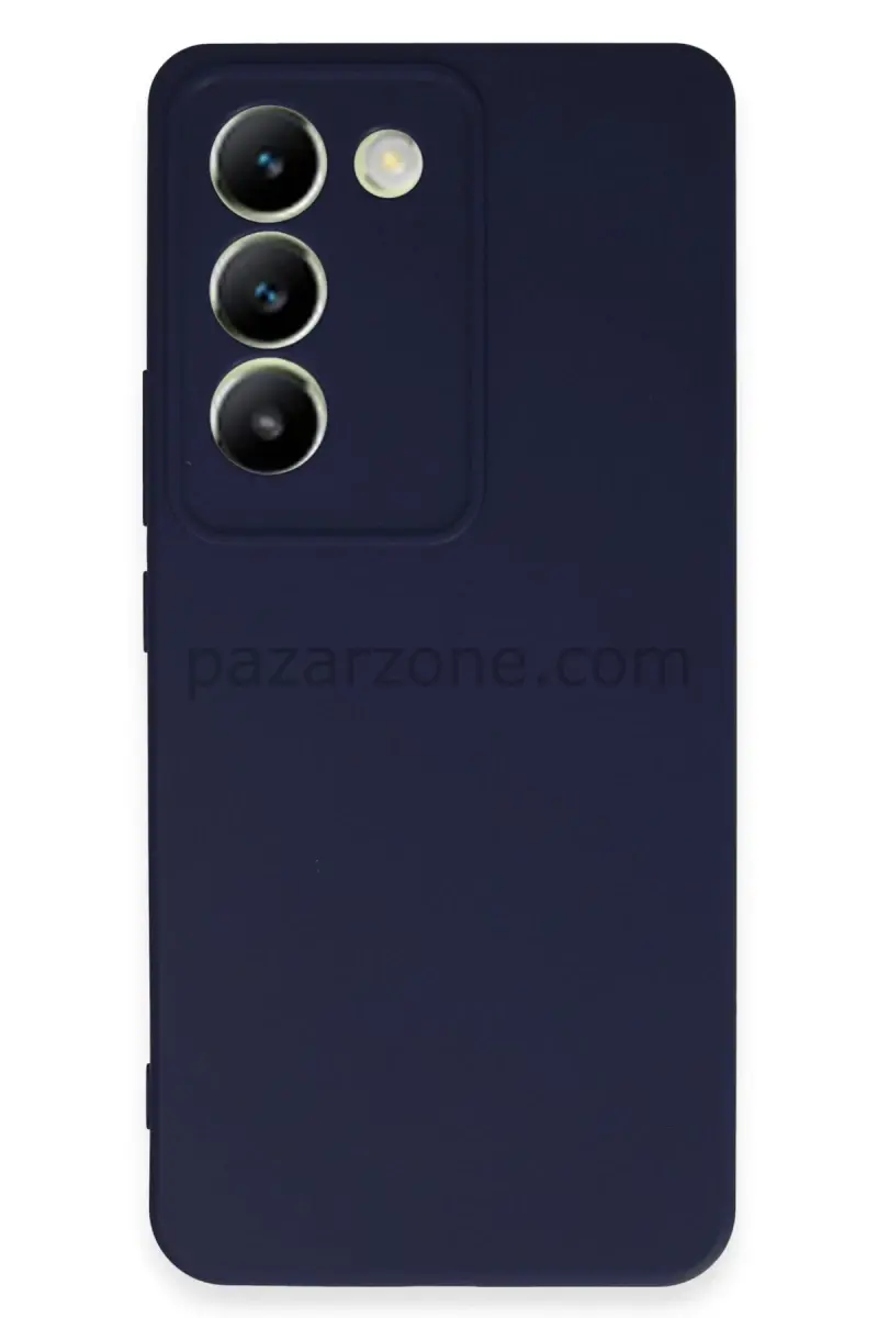 Newface Vivo V30 Lite 4G Kılıf First Silikon - Lacivert