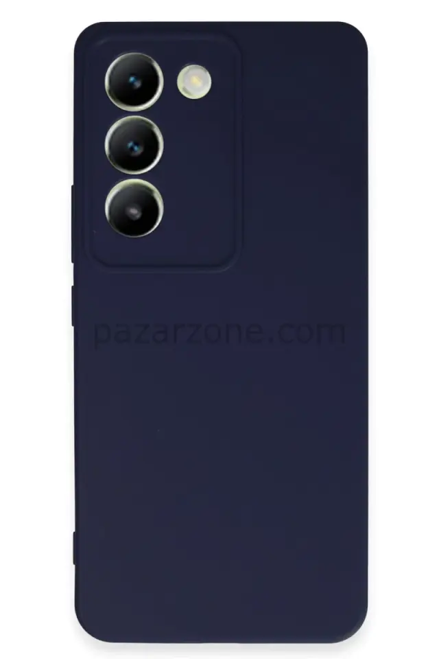 Newface Vivo V30 Lite 4G Kılıf First Silikon - Lacivert
