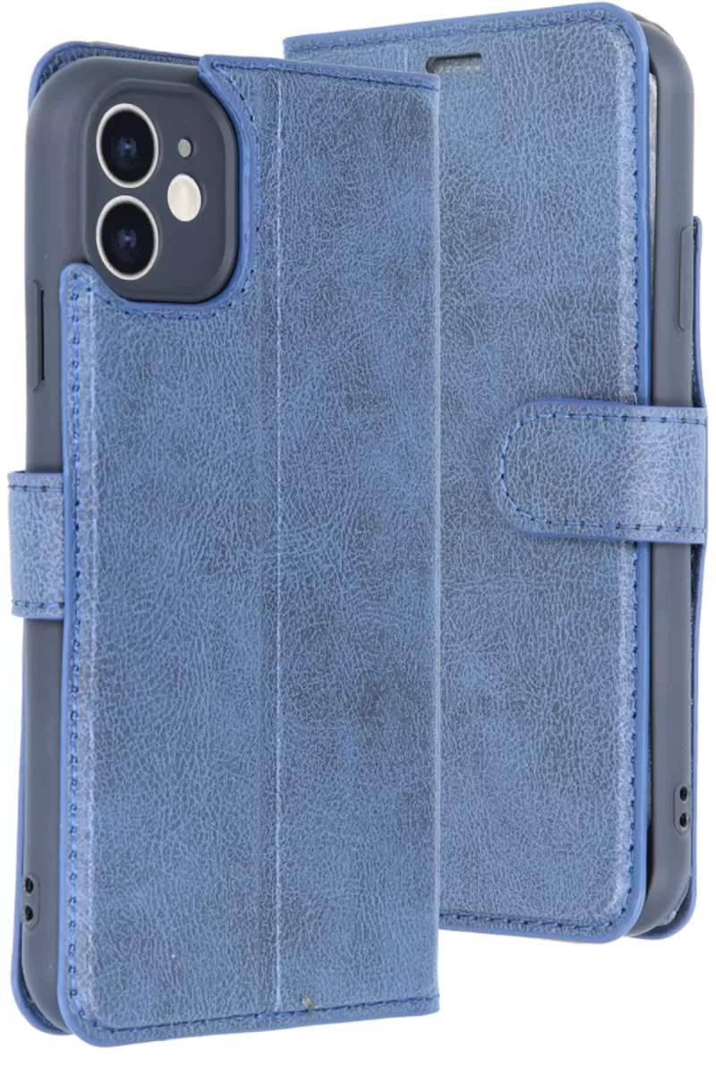 Newface Apple iPhone 11 Kılıf Trend S Plus Kapaklı Kılıf - Lacivert