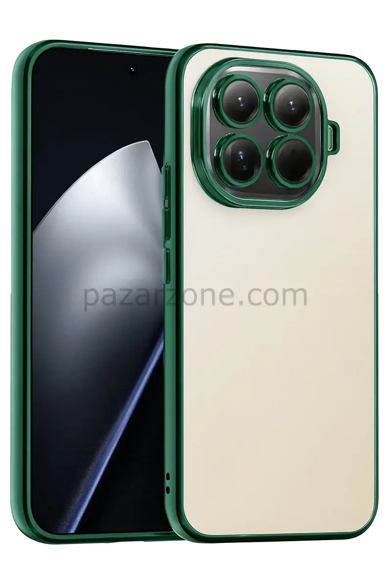 Newface Xiaomi Mi 15T Pro Razer Lensli Silikon - Yeşil