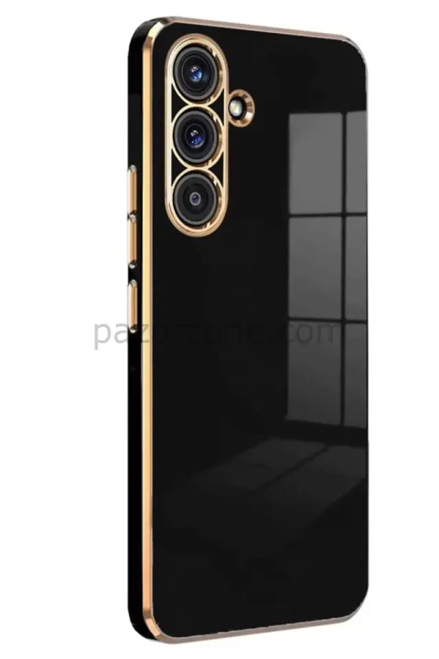 Newface Samsung Galaxy S25 Plus Kılıf Volet Silikon - Siyah