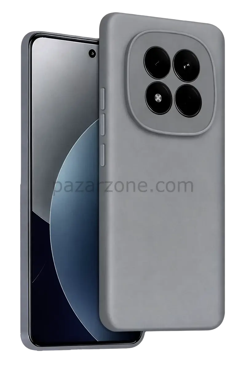 Newface Xiaomi Redmi Note 15 4G First Silikon - Gri