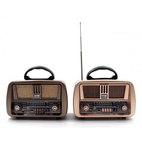 Klasik Taşınabilir Model Nostaljik Radyo