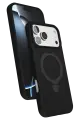 Newface Apple iPhone 17 Pro Regal Magsafe Standlı Kapak - Siyah