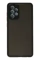 Newface Samsung Galaxy A72 Kılıf Montreal Silikon Kapak - Siyah