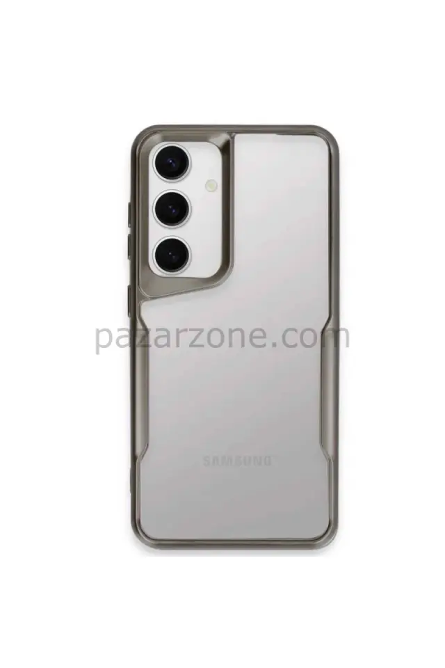 Newface Samsung Galaxy A15 4G Kılıf Boyi Silikon Kapak - Titan Gri