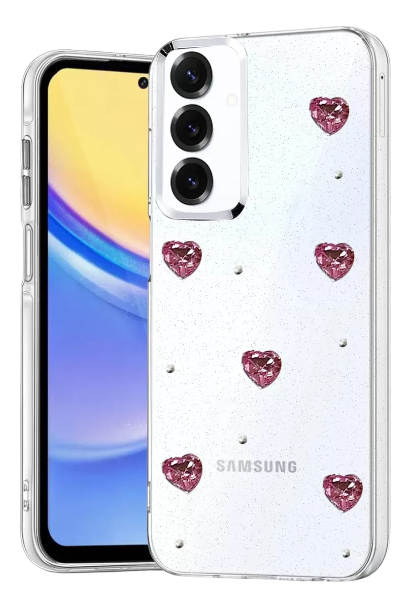 Newface Samsung Galaxy A34 5G Fiyonk Desenli Kapak - Desen 3