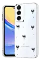 Newface Samsung Galaxy S23 FE Fiyonk Desenli Kapak - Desen 1
