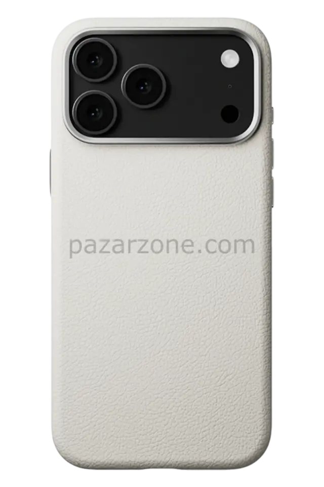 Joko Apple iPhone 17 Pro Wonder Deri Magsafe Kapak - Beyaz