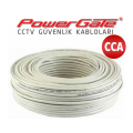 PowerGate CELL 116mt, 2+1 (2x0,22+0,25) CCA %40 Bakır Alışımlı, CCTV Güvenlik Kablosu