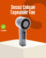 Yüksek Hızlı Şarjlı Fan | Kamp, Ofis ve Açık Hava İçin İdeal