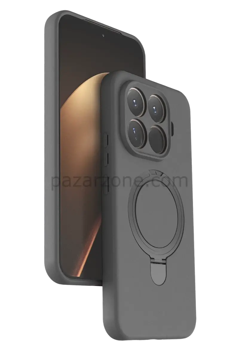 Newface Xiaomi Mi 15T Pro Regal Magsafe Standlı Kapak - Titan Gri