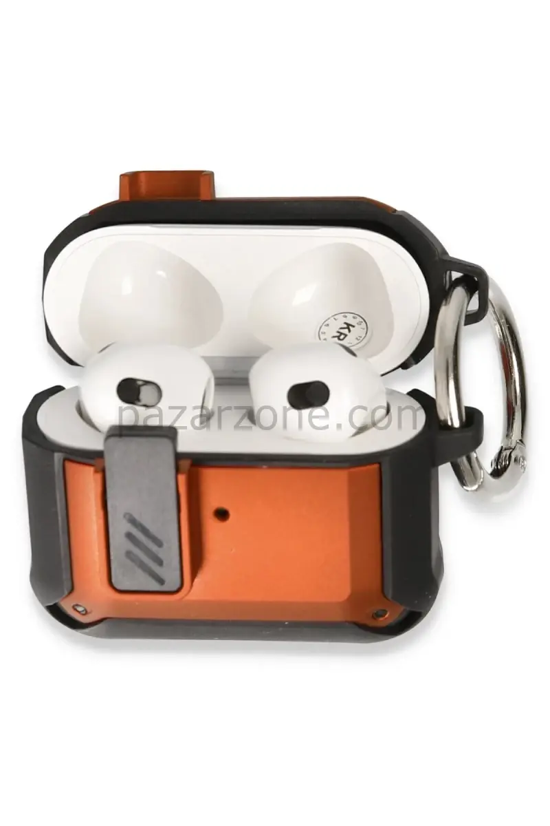 Newface Apple Airpods Pro 2 (2.nesil) Truva Kılıf - Turuncu