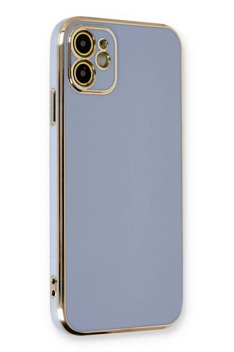 Newface Apple iPhone 11 Kılıf Volet Silikon - Mavi