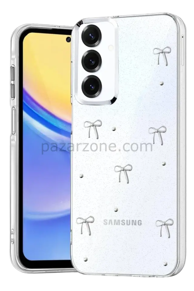 Newface Samsung Galaxy A34 5G Fiyonk Desenli Kapak - Desen 5