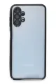 Newface Samsung Galaxy A13 4G Kılıf Razer Lensli Silikon - Siyah