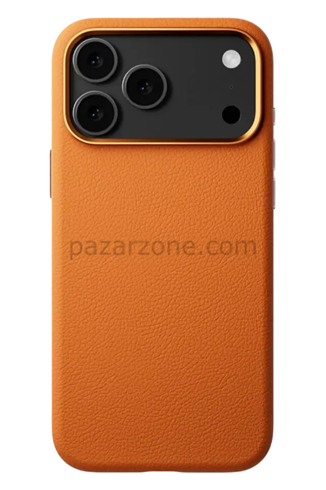 Joko Apple iPhone 17 Pro Wonder Deri Magsafe Kapak - Turuncu