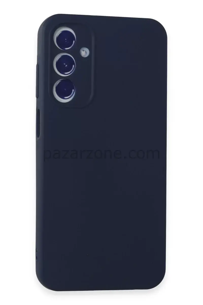 Newface Samsung Galaxy A15 4G Kılıf First Silikon - Lacivert