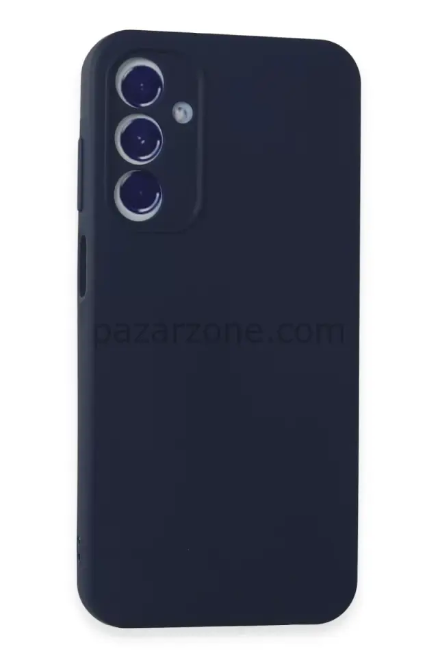 Newface Samsung Galaxy A15 4G Kılıf First Silikon - Lacivert