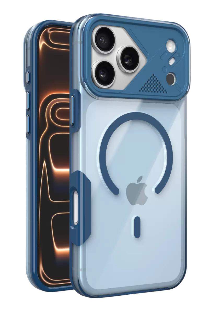 Joko Apple iPhone 17 Pro Zinko Magsafe Kapak - Lacivert