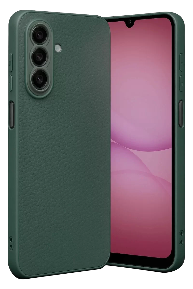 Newface Samsung Galaxy A57 5G Thermax Silikon Kılıf - Koyu Yeşil