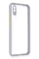Newface Xiaomi Redmi 9A Kılıf Miami Şeffaf Silikon - Lila