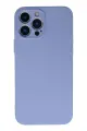 Newface Apple iPhone 13 Pro Max Kılıf Nano içi Kadife Silikon - Lila
